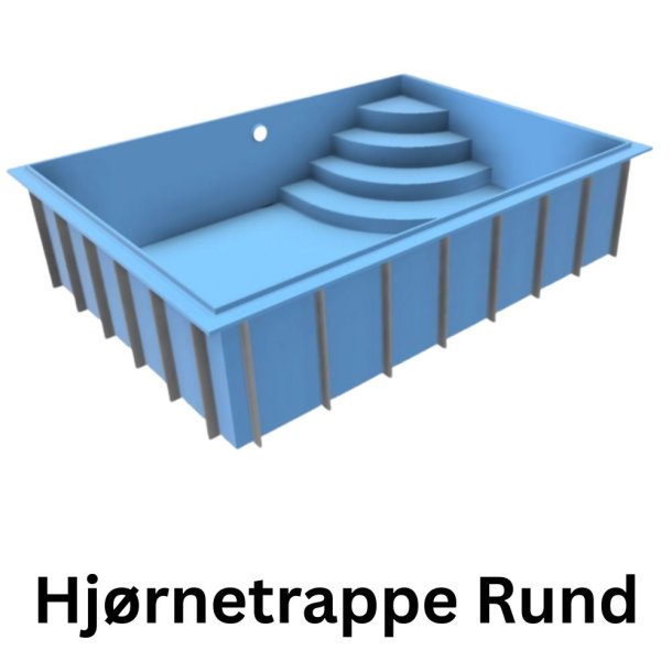 PP Pool med Skimmer Caribic - Rektangul&aelig;r - Hvid